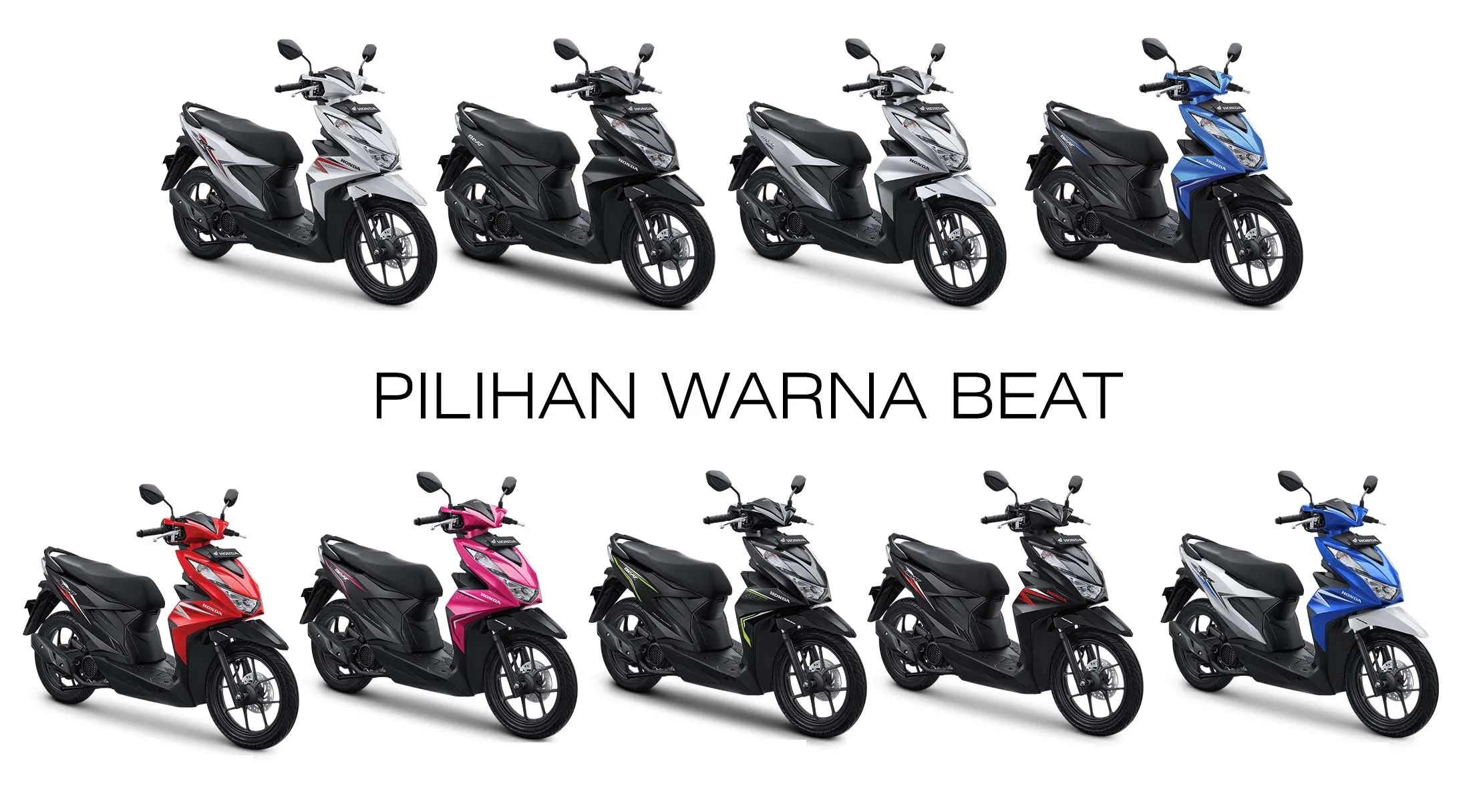 Pilihan Warna Honda BeAT