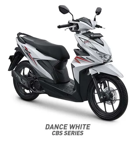 Warna Honda BeAT Dance White CBS