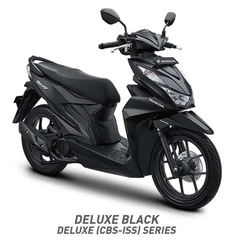 Warna Honda BeAT Deluxe Black CBS-ISS
