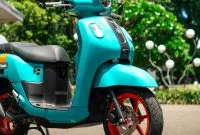 Yamaha Fazzio Biru Velg Oren