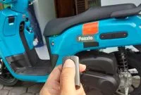 Cara Mengoperasikan Kunci Keyless Yamaha Fazzio