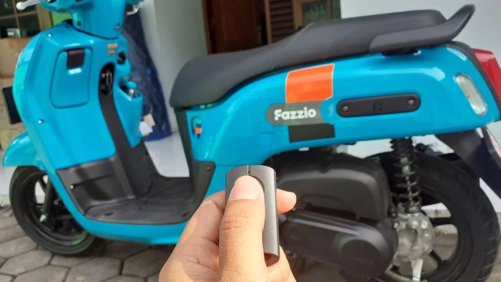 Cara Mengoperasikan Kunci Keyless Yamaha Fazzio
