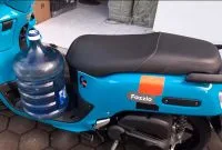 Yamaha Fazzio Bisa Muat Galon dan Tabung Gas