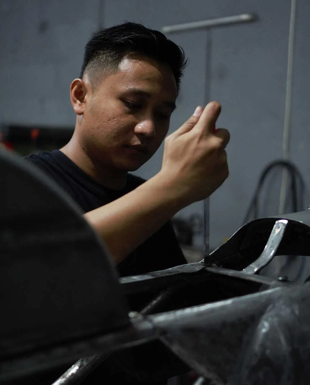 Yonatan Ricky, builder DM Work Motorcycle