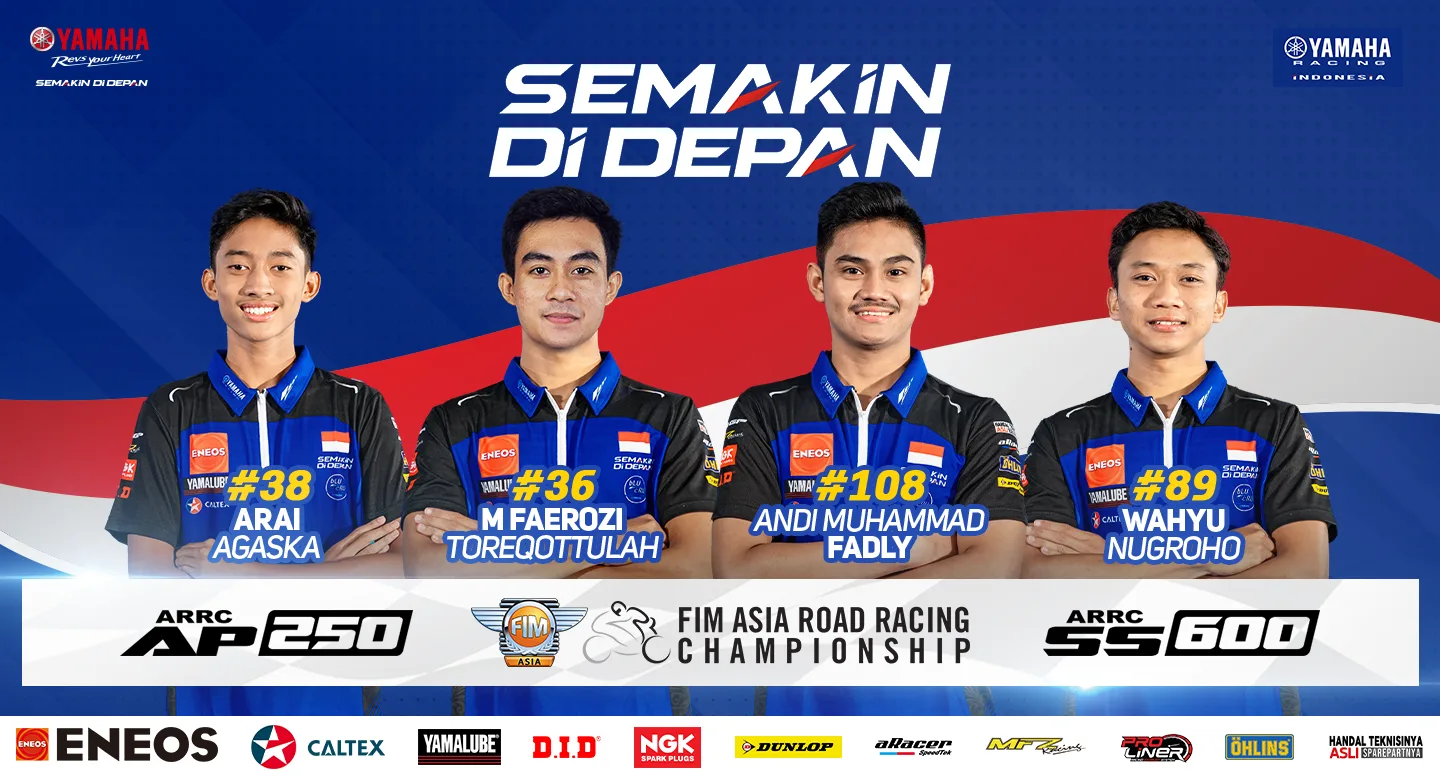 Formasi Resmi Tim Yamaha Racing Indonesia 2024
