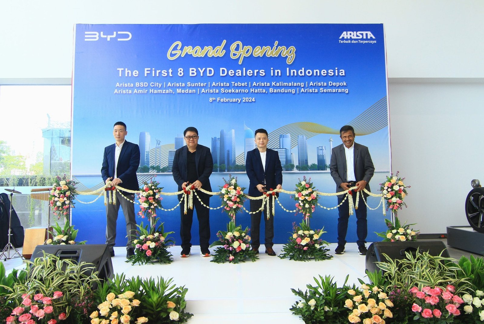 Foto Grand Opening BYD Arista