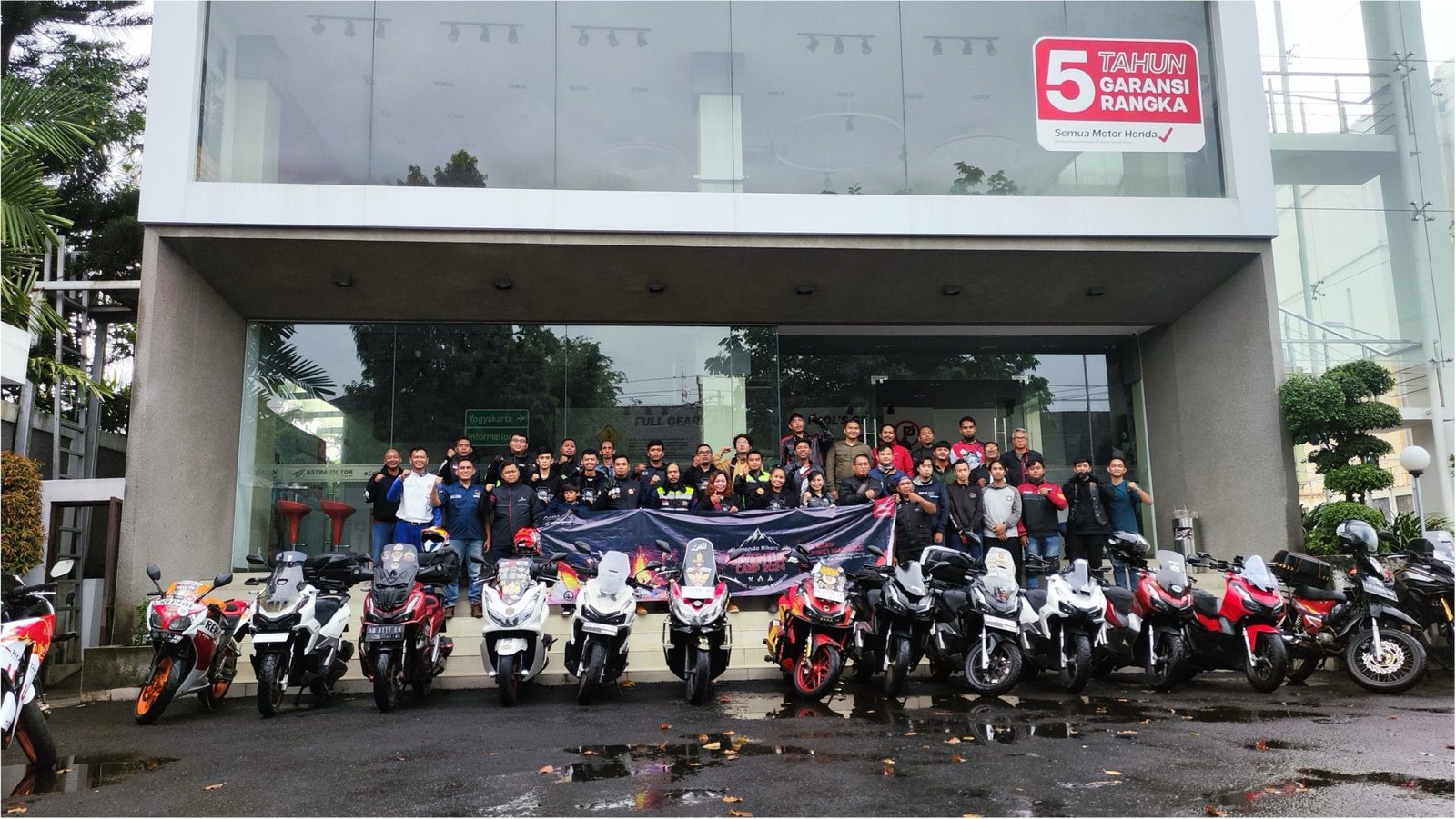 Astra Motor Yogyakarta Satukan Bikers se-DIY, Kedu & Banyumas di Honda Bikers Adventure Camp 2024