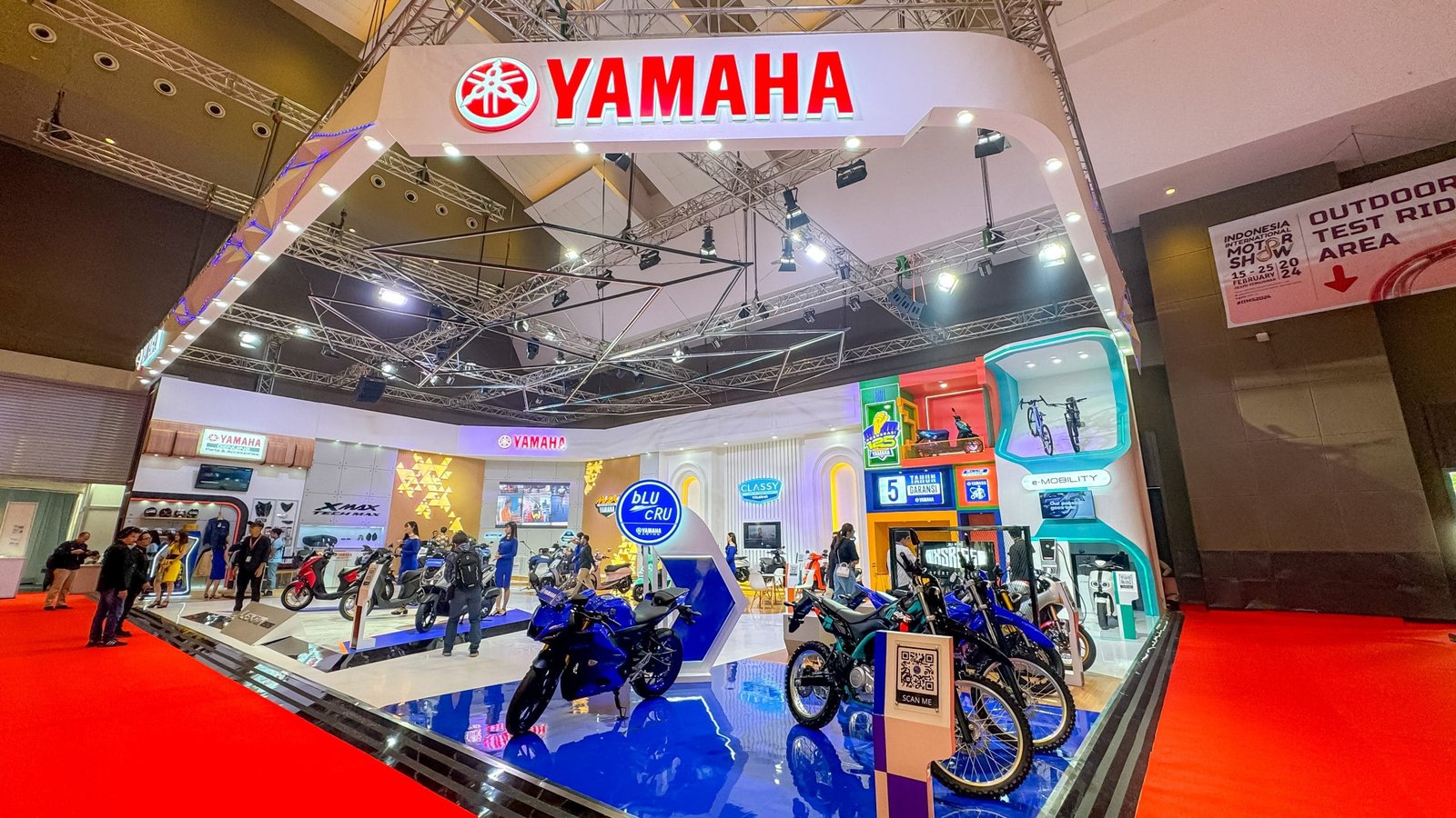 YAMAHA BOYONG PRODUK TERBARU DI IIMS 2024