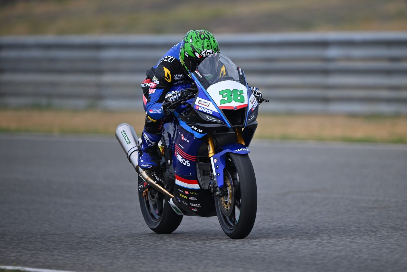 M Faerozi, pembalap Yamaha Racing Indonesia di kelas Asia Production 250 Asia Road Racing Championship 2024