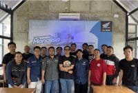 Berkeliling dengan Honda EM1 e: di Morning Gathering Motor Listrik Honda (MONALISA)