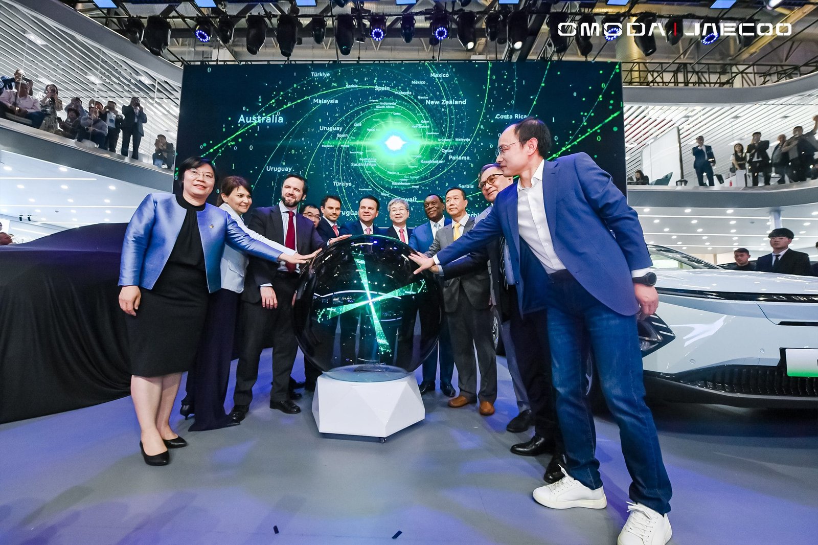 OMODA & JAECOO Mendapat Perhatian Khusus di Beijing Auto Show 2024 dengan Dukungan Para Pemimpin Global