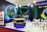 Booth Suzuki di Jakarta Fair 2024