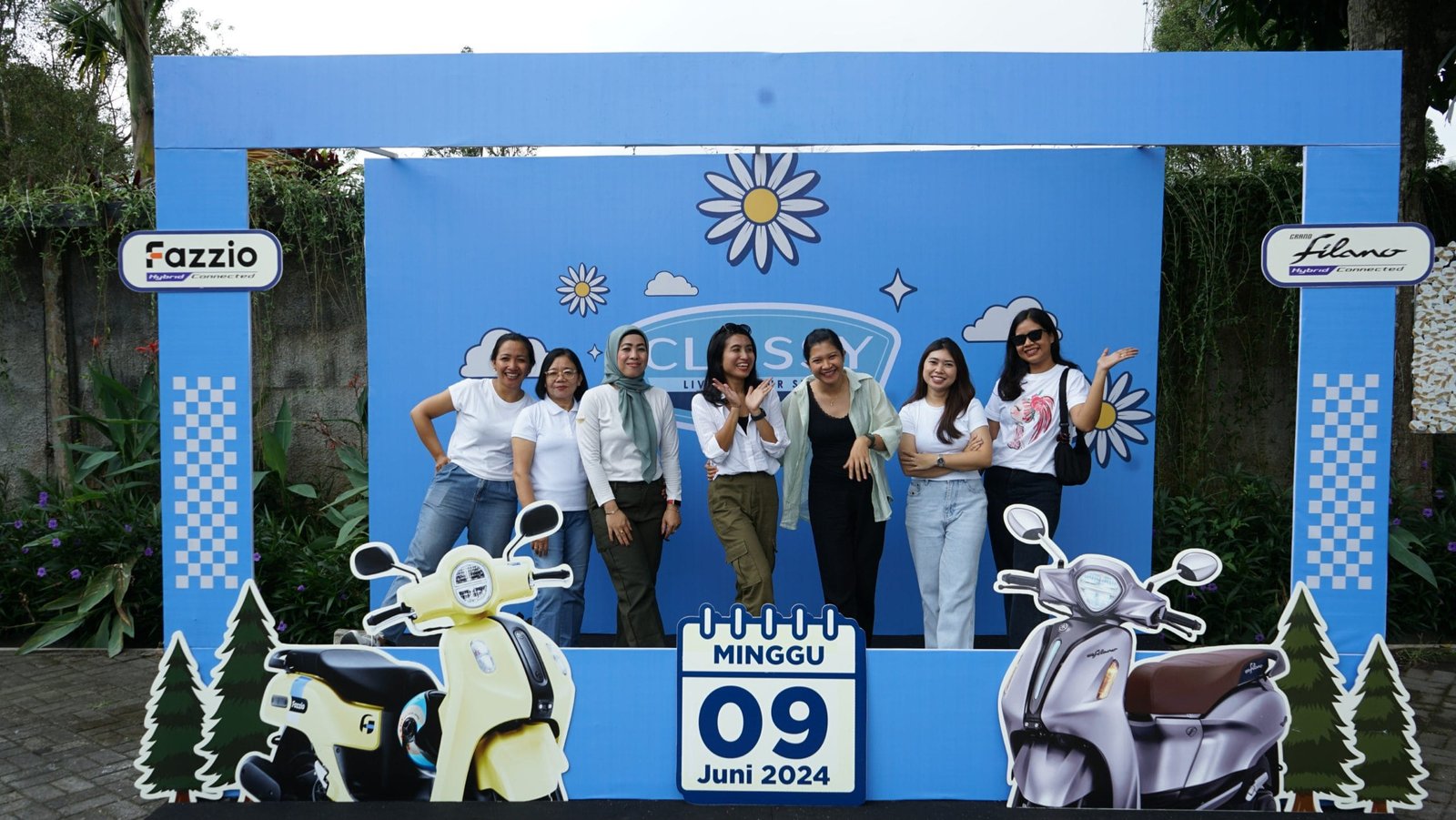 AJANG KUMPUL RATUSAN PENGGUNA CLASSY YAMAHA, TUNJUKAN EKSISTENSI DAN DOMINASI DI PULAU DEWATA