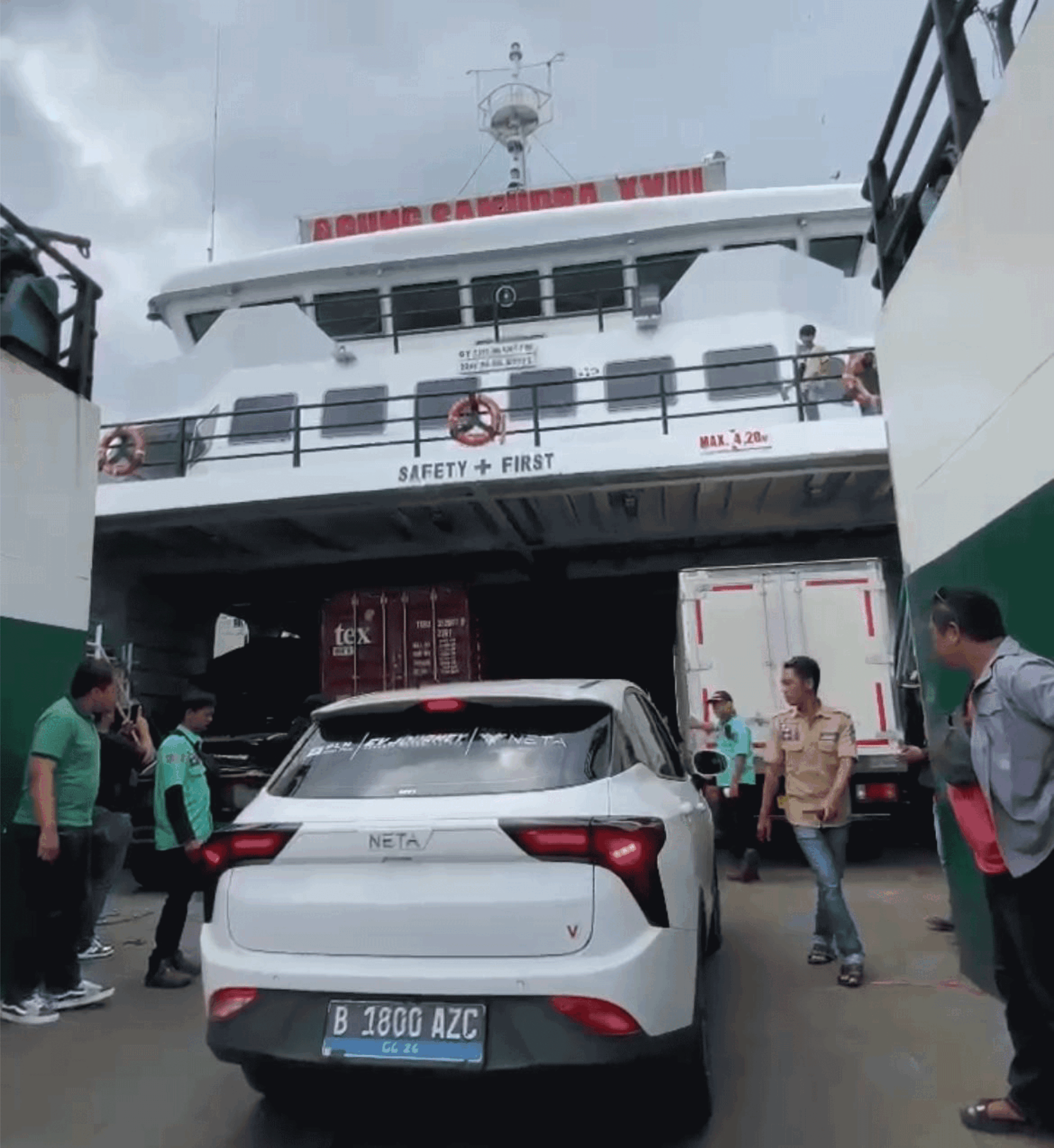 Perjalanan Jauh Tanpa Khawatir, Mobil Listrik NETA Aman di Jalur Laut