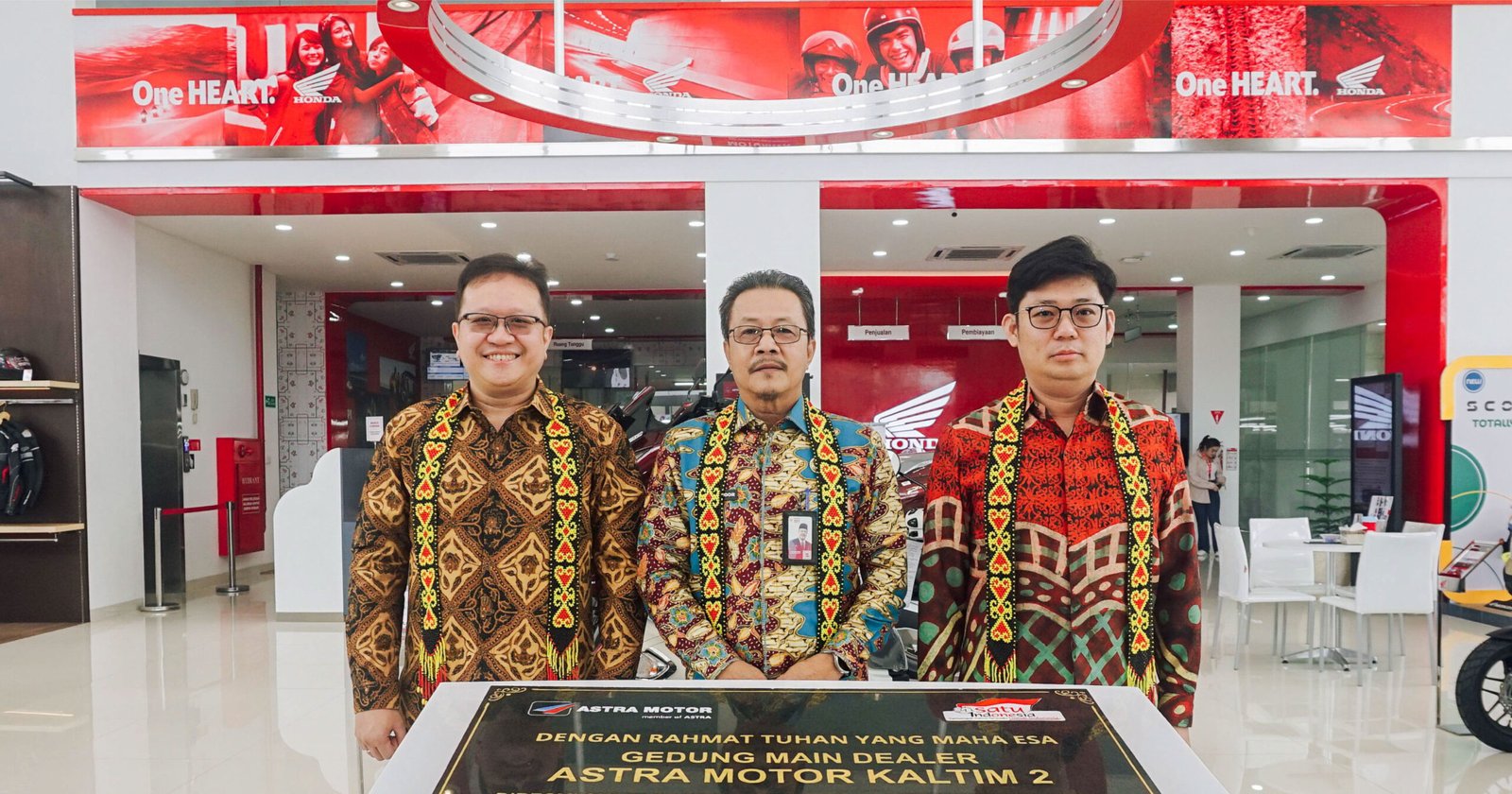 Perkuat Jaringan dan Layanan, Astra Motor Resmikan Gedung Main Dealer Baru di Kaltim
