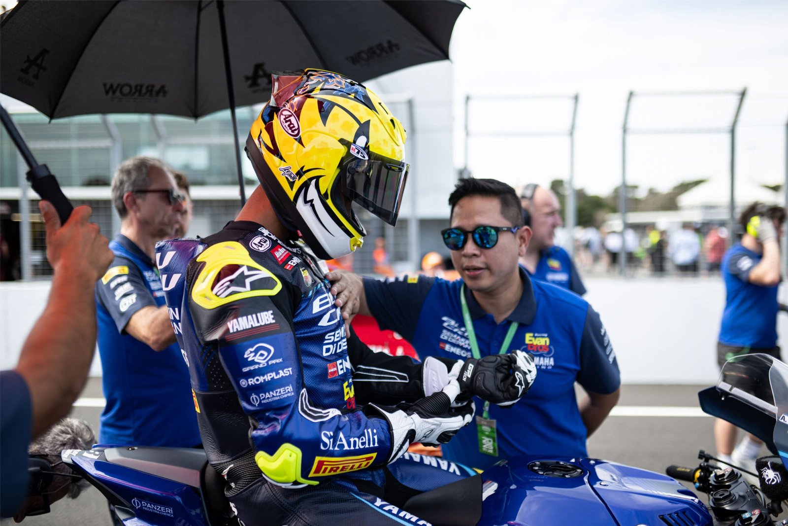 Aldi Satya Mahendra El' Dablek Raih Poin Perdana di Kejuaraan Dunia World Supersport