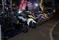 Bikers Aerox Tumpah Ruah, Nikmati Vibes We Are Aerox Society di Jakarta