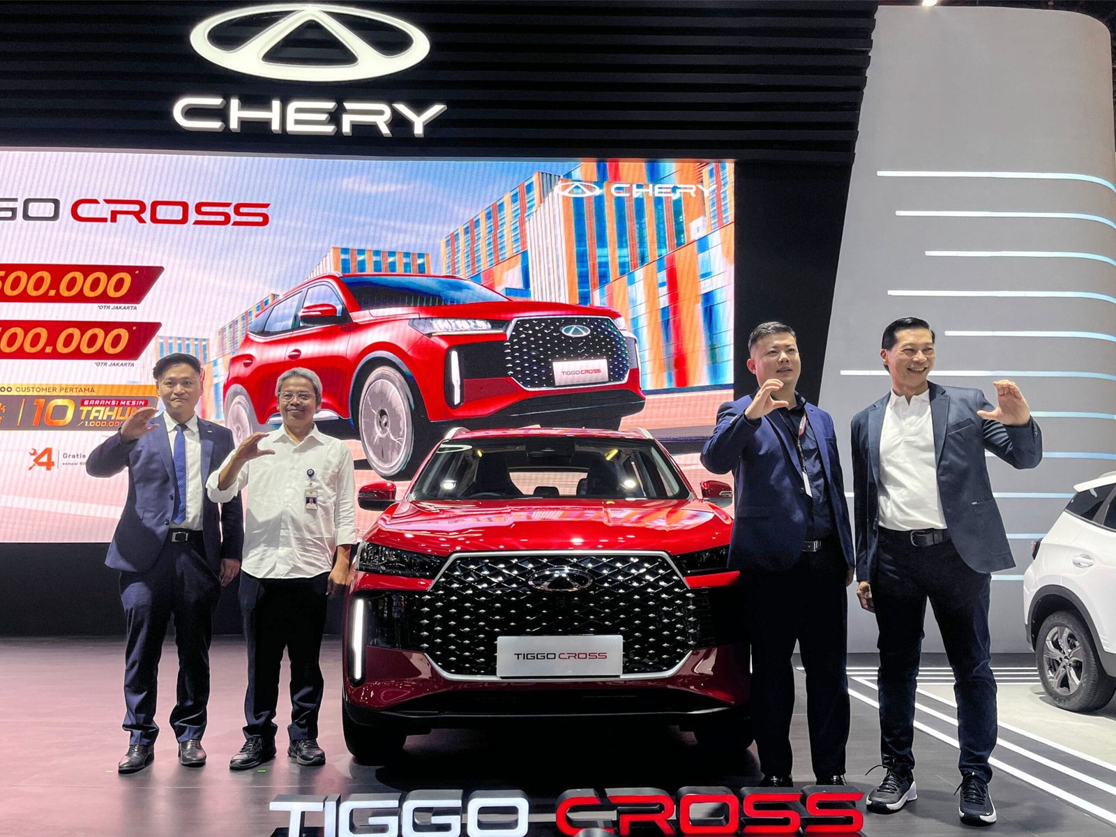 Chery Press Release - Resmi, Harga Fenomenal Chery TIGGO Cross Mulai dari Rp 239.500.000