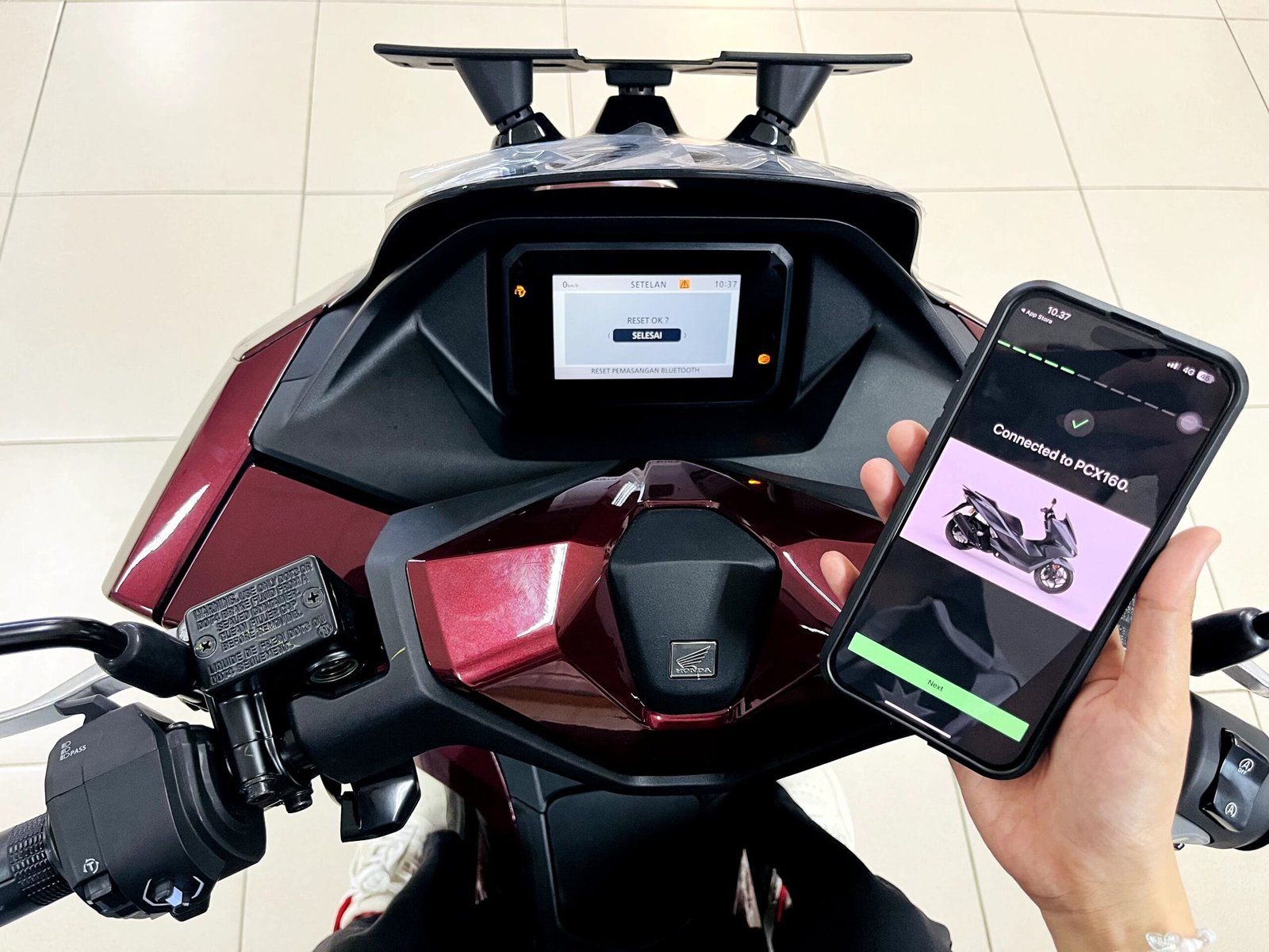 HI_RoadSync2 Honda Istimewa Bagi Info Cara Menyambungkan Fitur RoadSync New PCX 160
