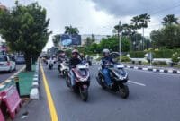 Komunitas PCX Ramaikan Gelaran Regional Public Launching New Honda PCX 160