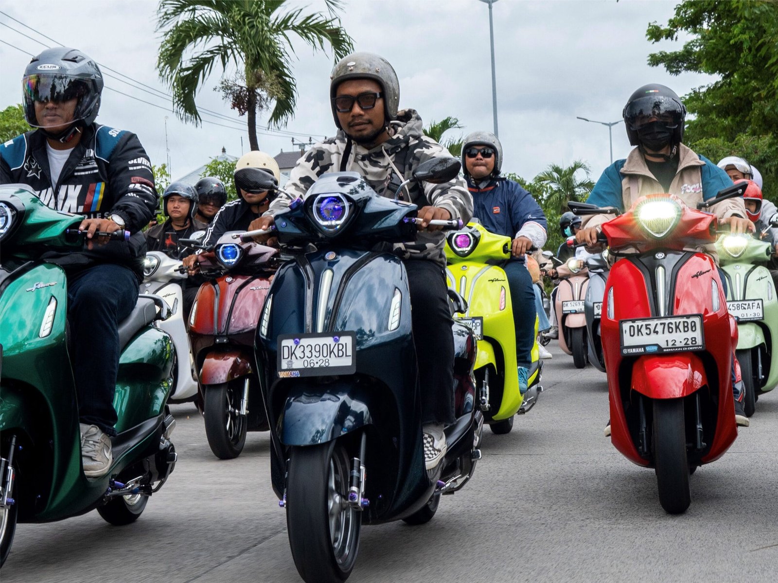Pecah! Ratusan Grand Filano Hadir di Acara Stylish On The Road Jadi Bukti Dominasi Skutik Stylish Yamaha di Bali