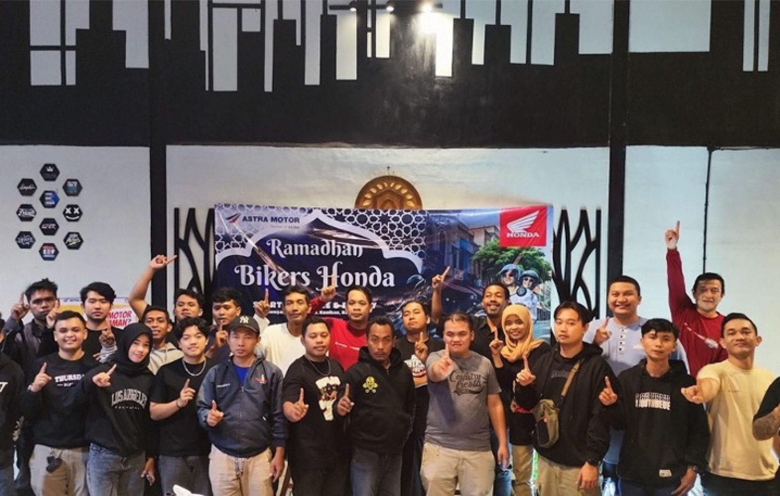 Tebar Kebaikan di Bulan Ramadhan Bersama Paguyuban Motor Honda Yogyakarta