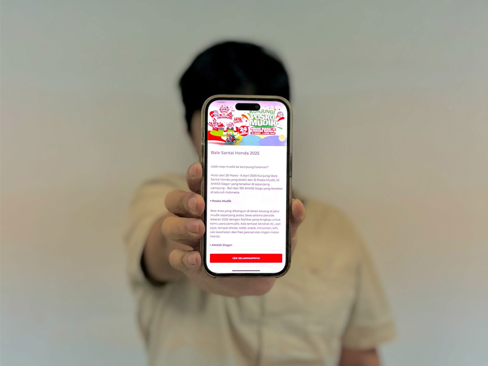 Bale Santai Honda 2025 Menyapa, Siap Layani Pemudik Bermotor