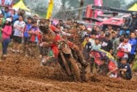 AHRT_02 Lawan Trek Ekstrem, CRF Tetap Melesat Raih Podium di Kejurnas Motocross Wonosobo