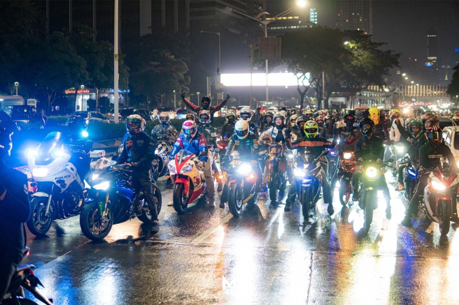 Antusias Para Pengguna Motor Sport di Synergy Ride