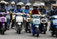 Ratusan Yamaha Mio Lintas Generasi Hadir Pada Mio Ride The Hype Jadi Bukti Solidaritas Skutik Legendaris Indonesia