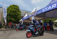 YTMDB-1 Uji Kinerja Yamalube TURBO Matic, Puluhan Biker MAXi Yamaha Touring Ratusan kilometer ke Pantai Selatan Jawa