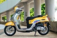 Fazzio Hybrid Racing Modification 4 Fazzio Hybrid Bergaya Motor Bebek Legendaris Yamaha F1ZR Bikin Nostalgia Dengan Aura Balap 90’an