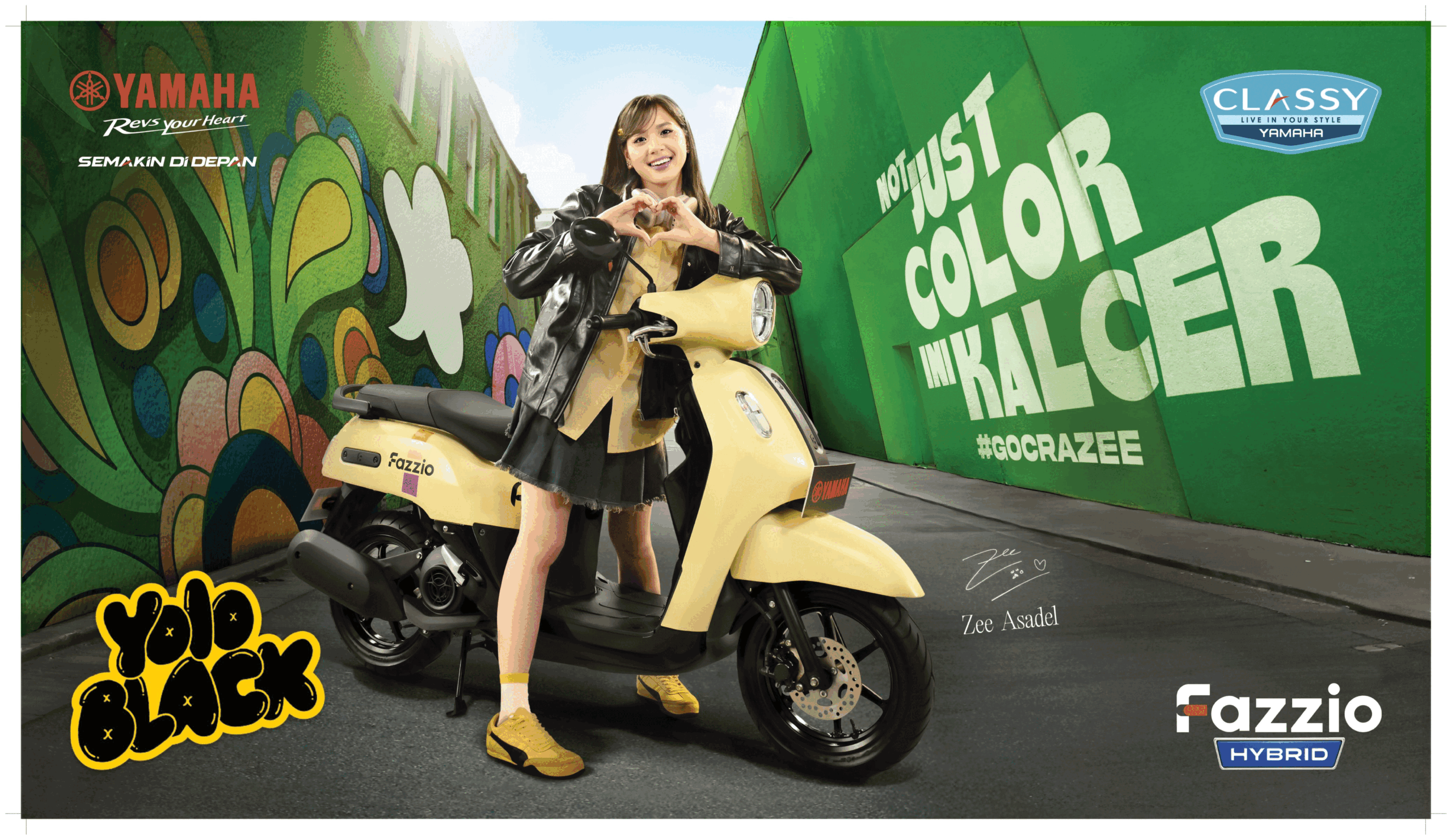 Fazzio-New-Color---6 Let’s Go Crazee! Fazzio Hybrid Dorong Kreativitas dan Gaya Gen Z Lewat Warna Baru Eye Catchy & Kece Abis