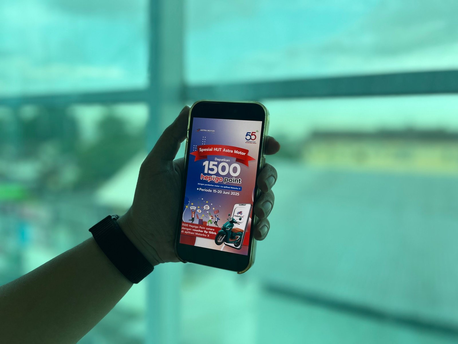 Hepigopoint_MotorkuX#2 Rayakan HUT ke-55, Astra Motor Hadirkan Promo Spesial untuk Konsumen Setia di Aplikasi Motorku X