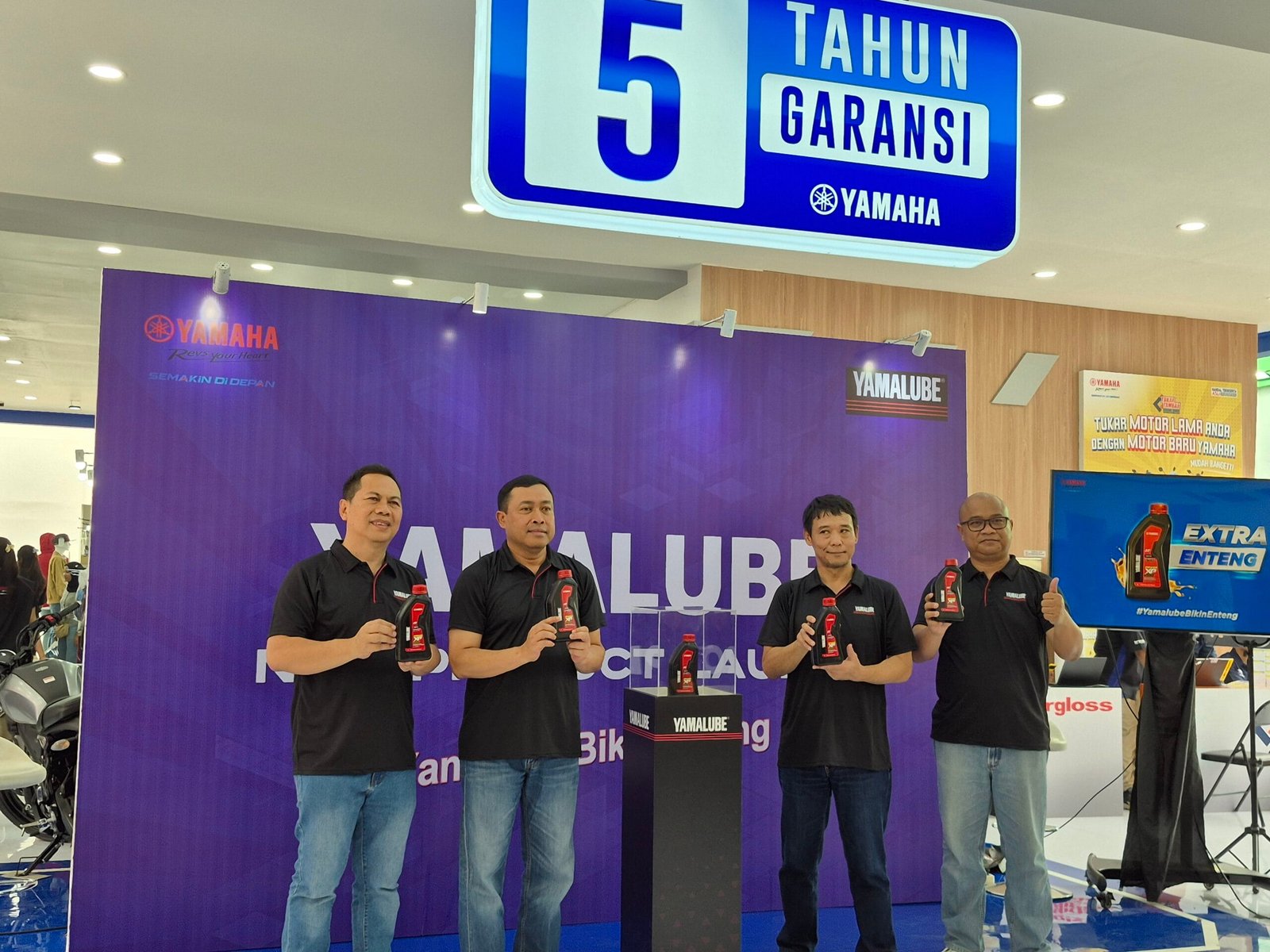 Yamaha Luncurkan Varian Oli Baru YAMALUBE POWER XP MATIC di Event PRJ 2025